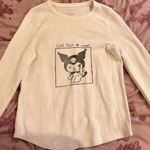 printed kuromi shirt